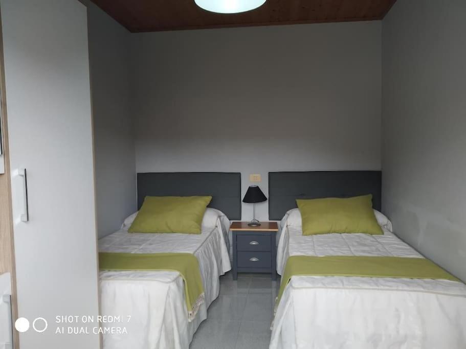 Apartamento Con Terraza Y Vistas Al Mar Bueu Luaran gambar